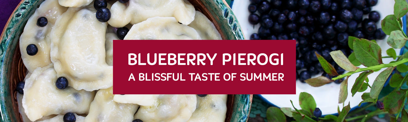 Polish Blueberry Pierogi