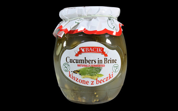 Bacik - cucumbers in brine, net weight: 24 oz