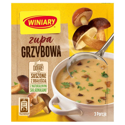Winiary - Wild Mushroom Soup, net wt.: 1.69 oz (48 g)