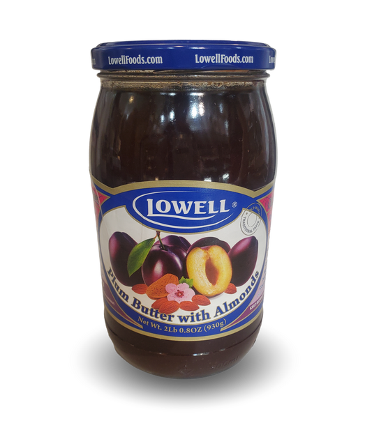 Lowell – Plum Butter with Almonds, Net Wt: 32.8 oz (930 g)
