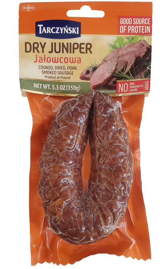 Tarczyński - Dry Juniper Sausage, net weight: 5.3 oz (150 g)