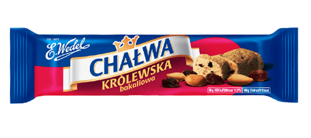 E.Wedel - royal halva with nuts & raisins, 1.76 oz (50 g)