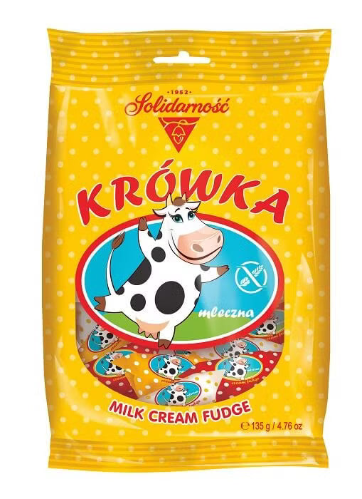 Solidarność Krówka Mleczna - Traditional Polish Milk Cream Fudge