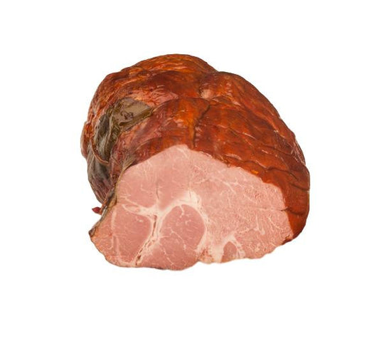 Smoked pork butt, net weight: 1 lb