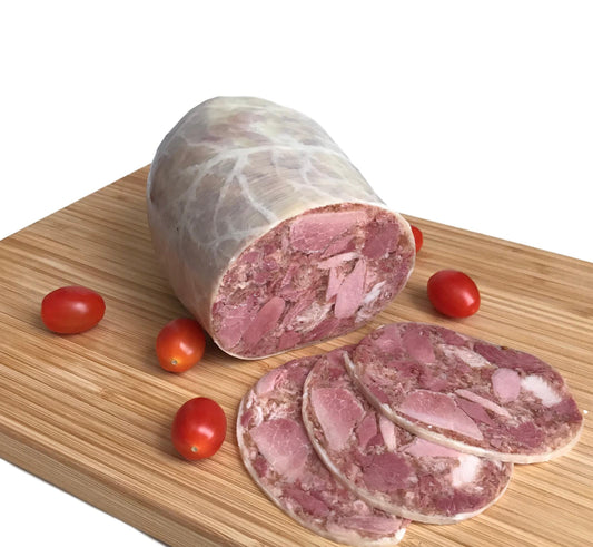 Country style head cheese, net weight: 1 lb