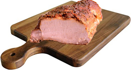 Roast pork, net weight: 1 lb