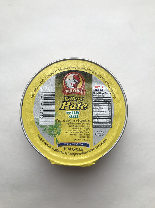 Profi - village pate with dill, net weight: 4.6 oz.