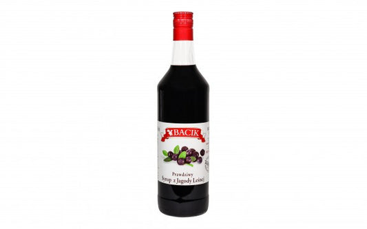 Bacik - BLUEBERRY syrup, 33 oz (1 l)
