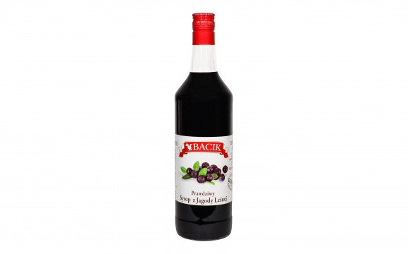 Bacik - BLUEBERRY syrup, 33 oz (1 l)