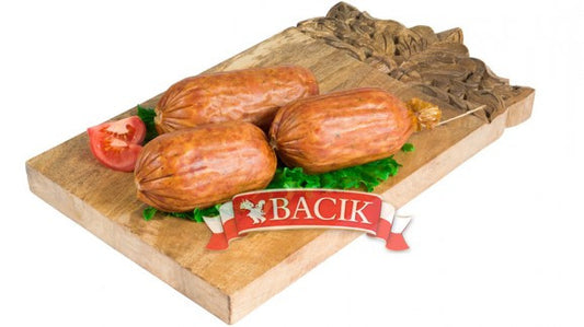 Bacik - short beer sausage, net weight: 0.9 lb