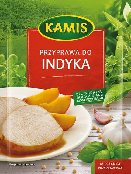 Kamis - seasoning mix for turkey, net weight: 0.88 oz