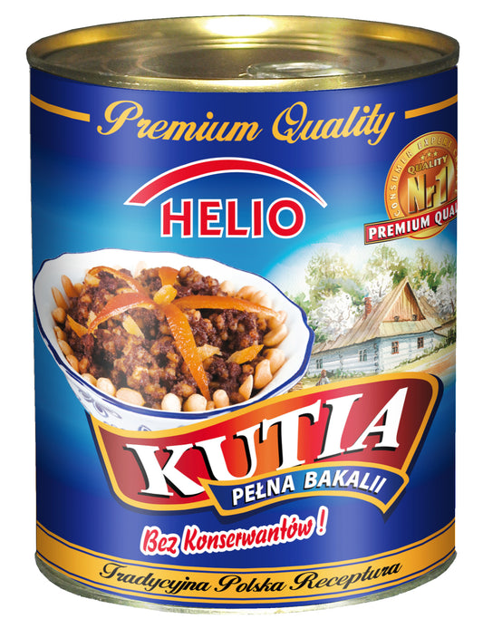Helio - kutia, poppy seed filling with dried fruits, net weight: 1 lb 13.98 oz