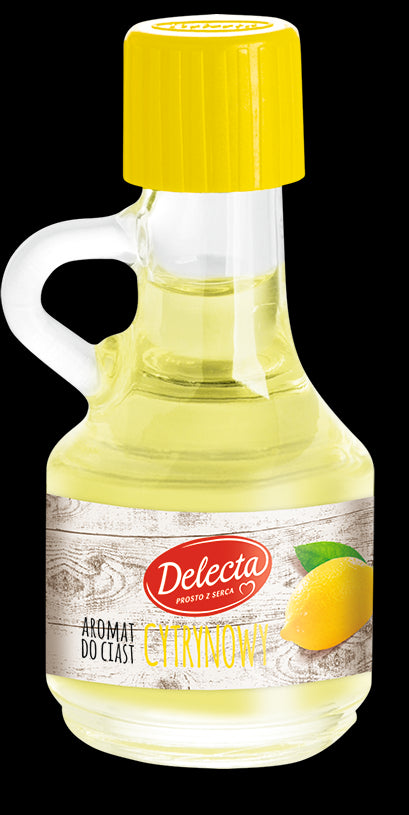 Delecta - lemon aroma for baking, 0.3 fl oz