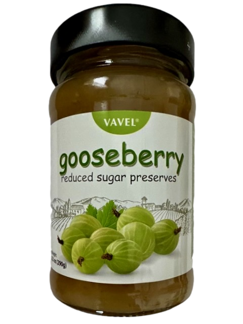 Vavel - gooseberry reduced sugar preserves, net weight: 10.23 oz (290g)