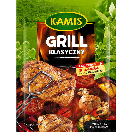 Kamis - classic grill seasoning mix, net weight: 0.88 oz
