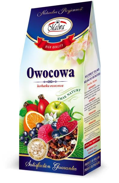 Malwa - multifruit loose tea, net weight: 3.53 oz