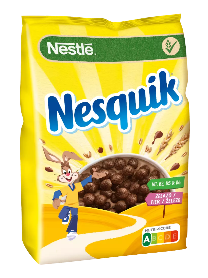 Nestlé Nesquik - chocolate breakfast cereal, net weight: 17.46 oz