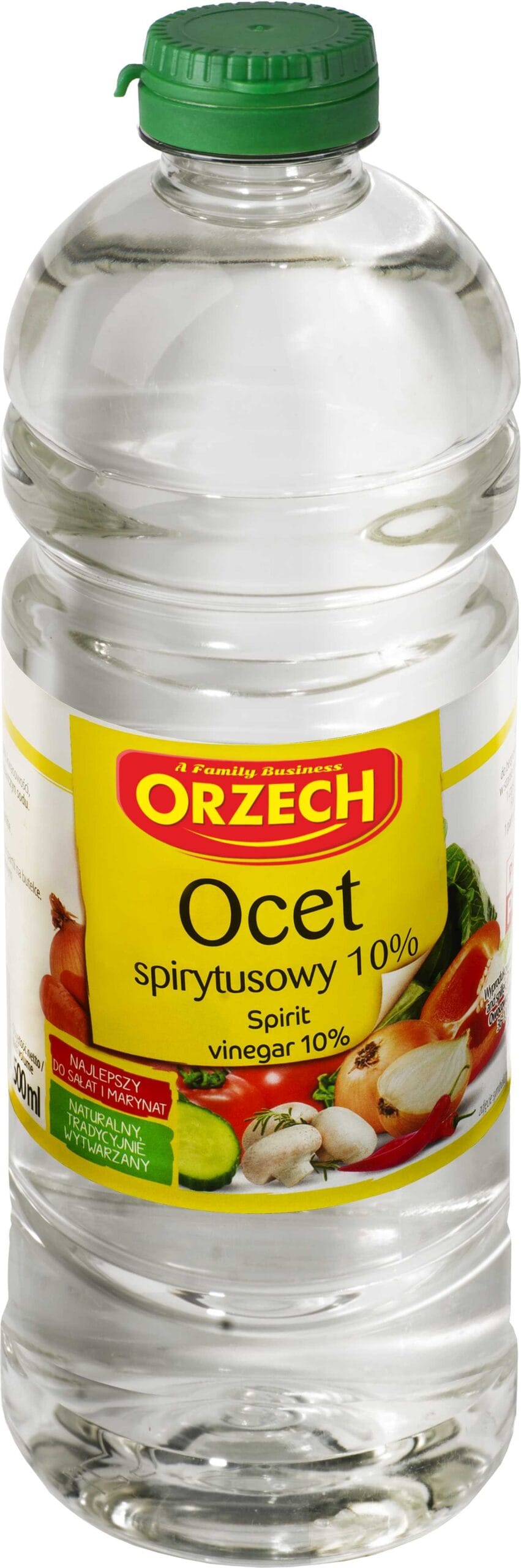 Orzech - spirit vinegar (10% acidity) – 16.9 fl oz (500 mL) PET Bottle