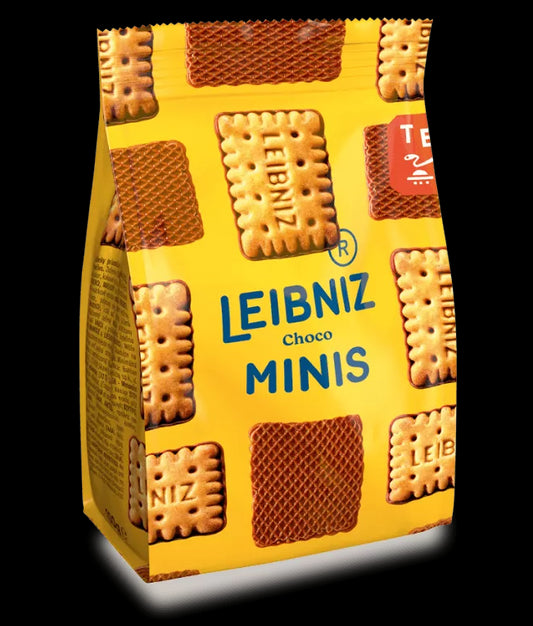 Leibniz MINIS Choco - butter biscuits with a layer of milk chocolate, net weight: 3.53 oz