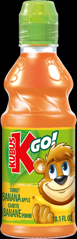 Kubuś GO! - banana, carrot, apple nectar drink, capacity: 10,1 fl oz
