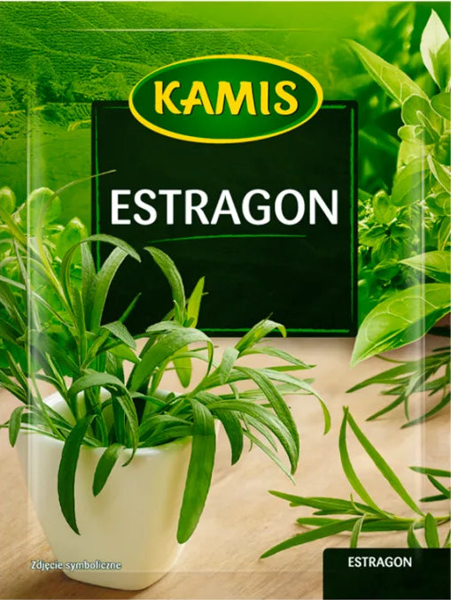 Kamis - tarragon dried leaves, net weight: 0,53 oz
