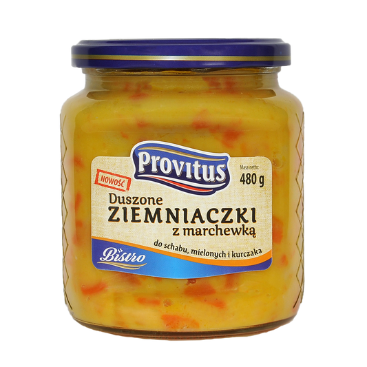 Provitus – Fried Potatoes with Carrots (Duszone Ziemniaczki z Marchewką), Net Wt: 16.9 oz (480 g)