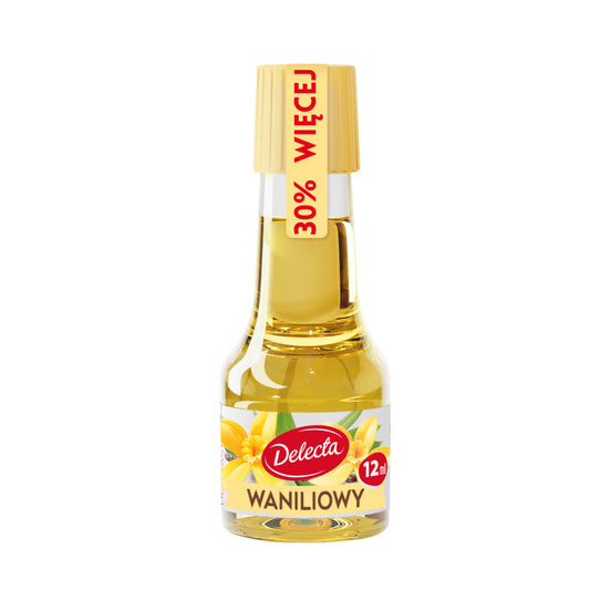 Delecta Vanilla Flavoring – Baking and Dessert Flavor Extract, Net Vol: 0.41 fl oz (12 ml)