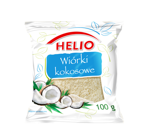 Helio - Coconut Shreds, Net Wt: 3.53 oz (100 g)