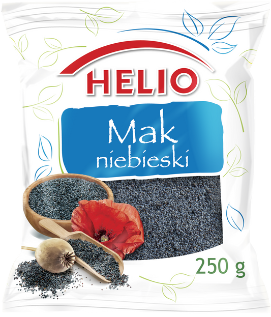 Helio - Blue Poppy Seeds, Net Wt: 8.82 oz (250 g)