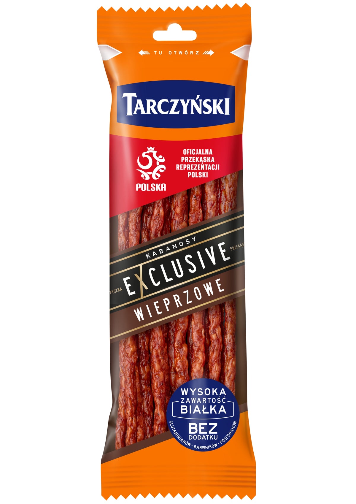 Tarczyński – Exclusive Original Pork Kabanos, Net Wt: 4.23 oz (120 g)
