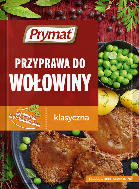 Prymat - classic beef seasoning blend, net wt. 0.71 oz (20 g)