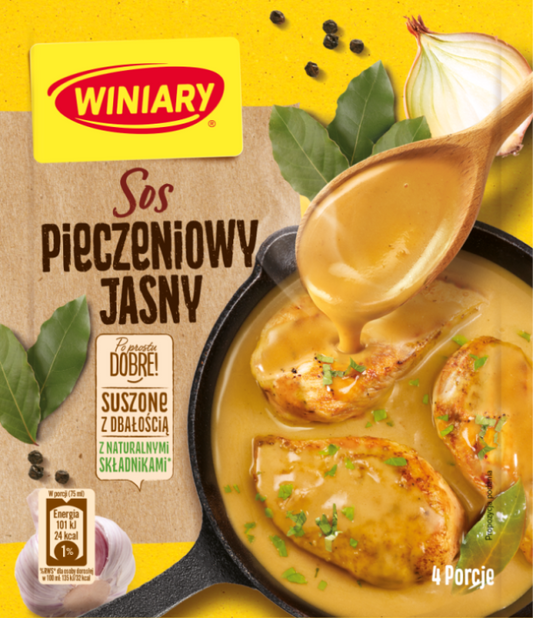 Winiary - Light Roast Gravy Sauce Mix, Net Wt.: 0.95 oz (27 g)