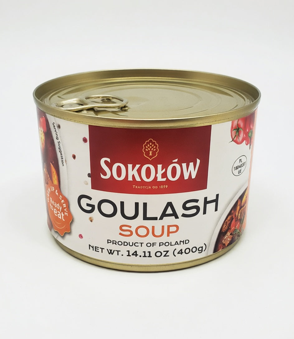 Sokołów - Goulash Soup, Net Wt: 14.11 oz (400 g)