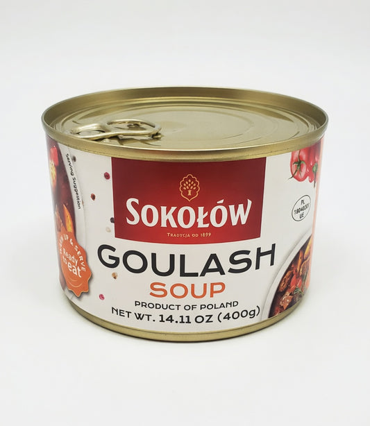 Sokołów - Goulash Soup, Net Wt: 14.11 oz (400 g)
