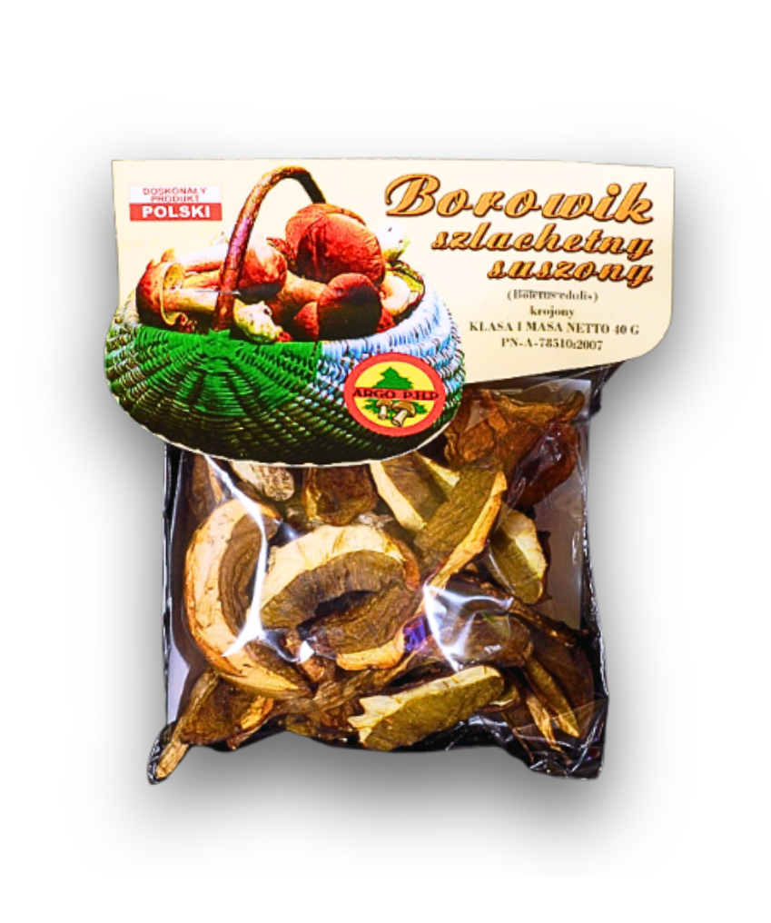 Runolas - Boletus edulis, Premium Dried Sliced Porcini Mushrooms, Net Wt. 1.41 oz (40 g)