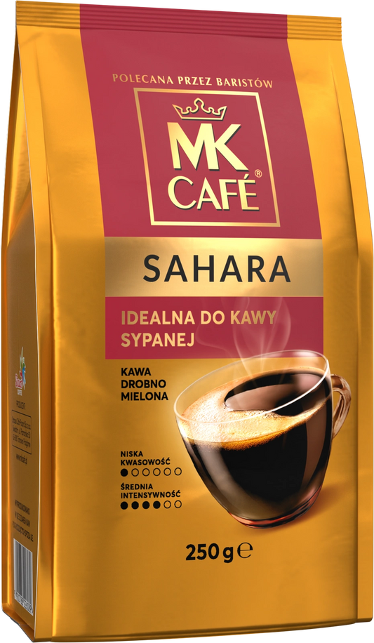 MK Cafe Sahara - Ground Coffee, Net Weight: 8.82 oz (250 g)