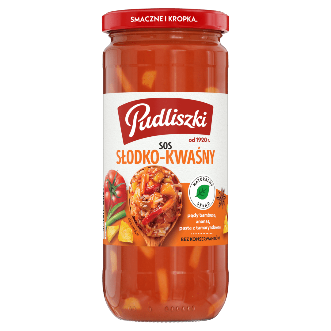 Pudliszki - Mild Sweet & Sour Sauce, Net weight: 16.93 oz (480 g)