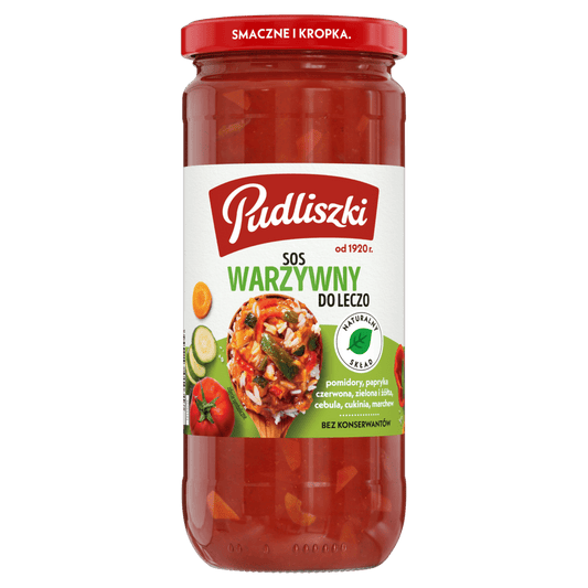 Pudliszki – Vegetable Sauce for Leczo, Net weight: 16.93 oz (480 g)