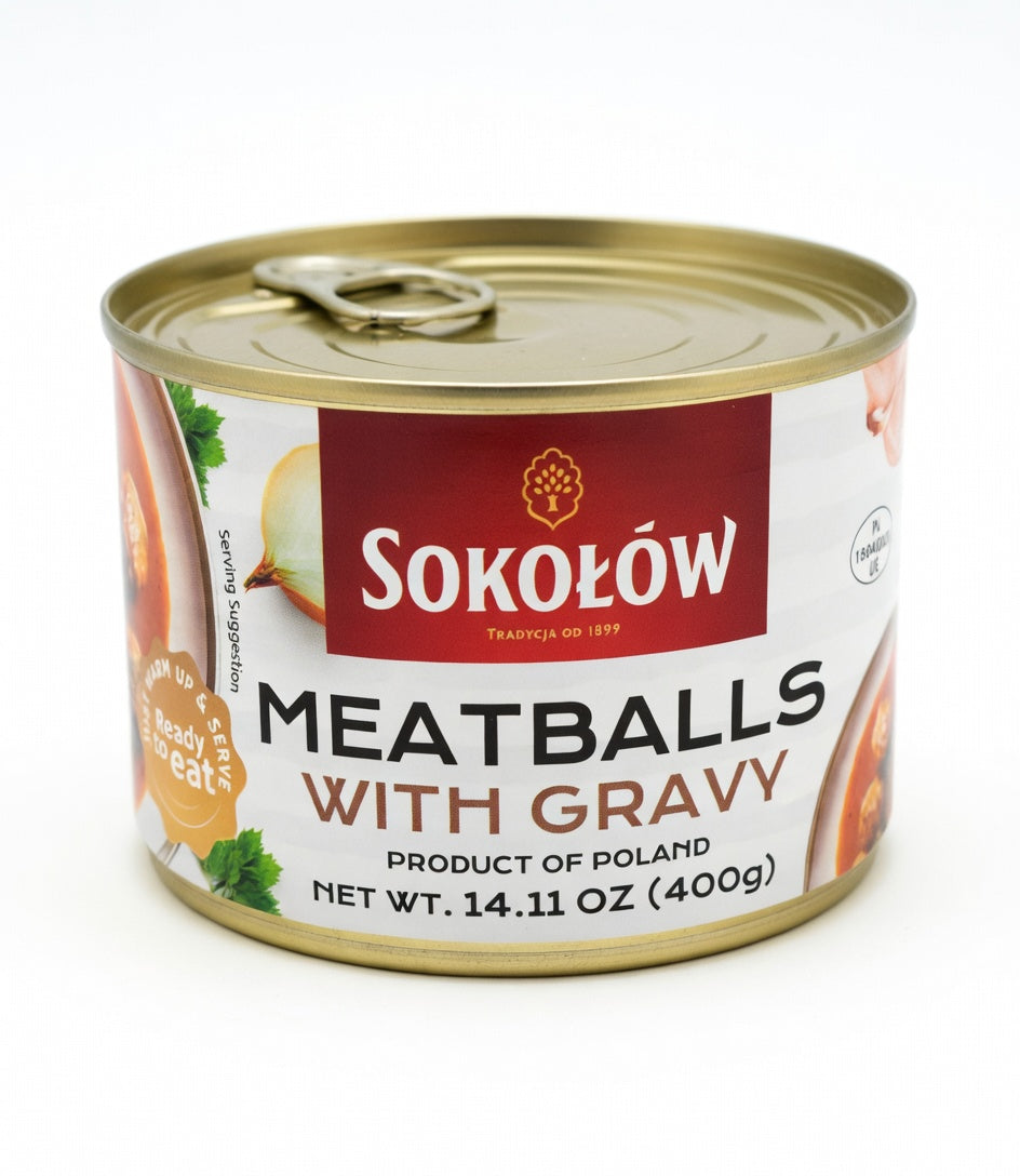 Sokołów - Meatballs with Gravy, Net Wt: 14.11 oz (400 g)