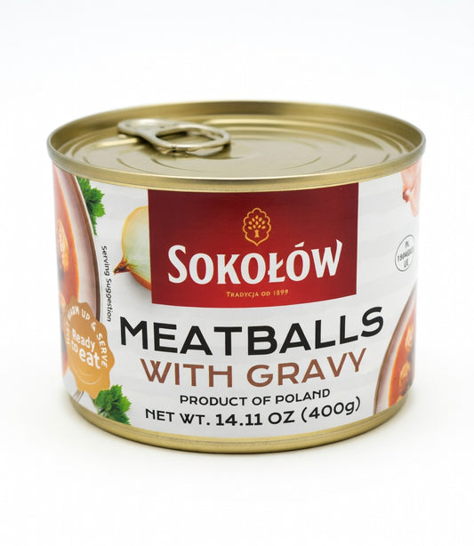 Sokołów - Meatballs with Gravy, Net Wt: 14.11 oz (400 g)